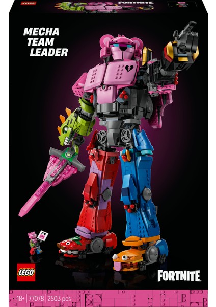® Fortnite® Meka Takım Lideri 77078 – Yetişkinler Için Koleksiyonluk ve Dekoratif Model Yapım Seti (2503 Parça) modelleri