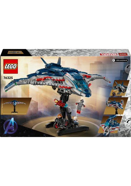 ® ǀ Marvel Avengers: Ultron Çağı Quinjet 76325 – 12 Yaş & Üzeri Çocuklar Için Yaratıcı Oyuncak Yapım Seti (1131 Parça) fırsatları