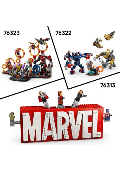 ® ǀ Marvel Avengers: Ultron Çağı Quinjet 76325 – 12 Yaş & Üzeri Çocuklar Için Yaratıcı Oyuncak Yapım Seti (1131 Parça)