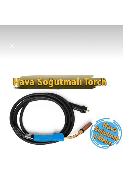 Mıg Torch 36 Serisi Hava Soğutmalı 360 Amper 4 Metre Torch
