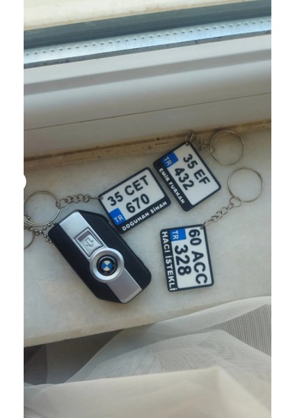 Kişiye Özel Isimli Motor Plakalik Anahtarlık - Hediyelik Anahtarlık modelleri