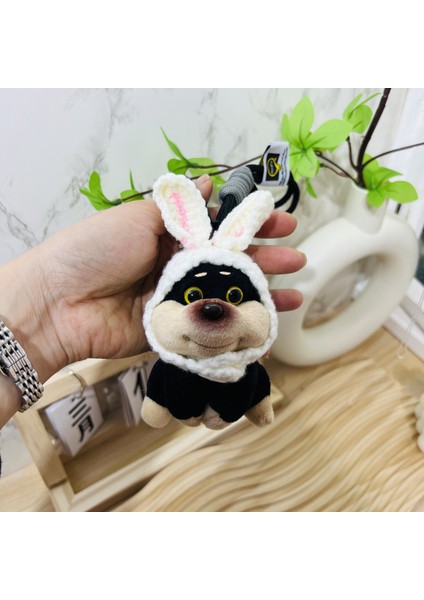 Yeni Ayı Bebek Kolye Peluş Oyuncak Bebek Oyuncak Ayı Bebek Anahtarlık (Yurt Dışından)