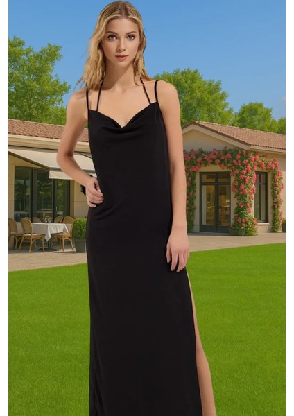 Kadın Yazlık Örme Bodycon Plaj Elbise Derin Yırtmaçlı Maxi Özenle Seçilmiş Özel Tasarım modelleri