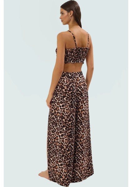 Viskoz Bluz Pantolon Takım Yüksek Bel Ispanyol Paça Yazlık Rahat Modern Stil Konforlu Kesim modelleri