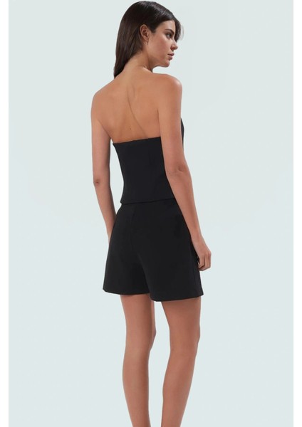 Halter Yaka Yelek Şort Takım Yazın Şıklığı Için Rahat Finike Dokuma Mükemmel Uyum Uzun Ömürlü modelleri