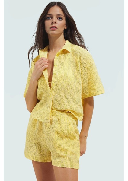 Rahat Yazlık Şort Gömlek Takımı Dokuma Kumaş Çok Ekose Kaliteli Işçilik Yüksek Kalite fiyatları