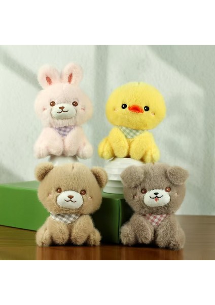 Yeni 1 Set Peluş Yumuşak Kolye Bebek Peluş Oyuncak Bebek Anahtarlık Sevimli Bebek Anahtar Küçük Kolye (Yurt Dışından)