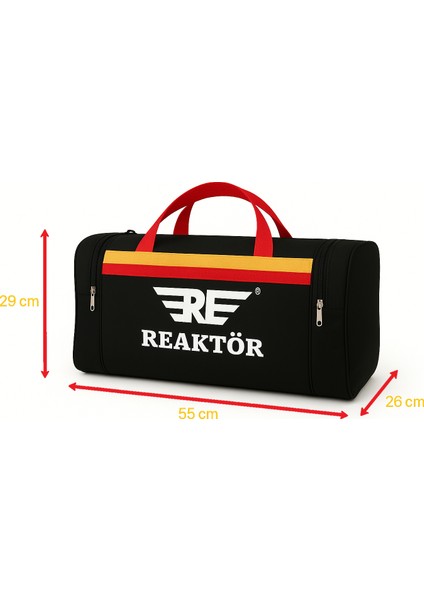 Unisex Yanı Cepli Uzun Askılı Kadın ve Erkek Kullanabilir Seyahat Fitness ve Spor Çantası fırsatları