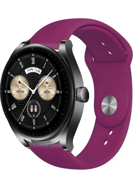 Huawei Watch Buds Akıllı Saat Uyumlu Yumuşak Dokulu Silikon Kordon Kayış