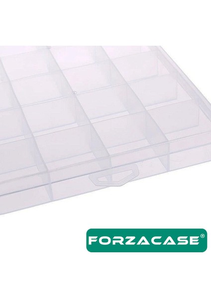 40 Bölmeli Kapaklı Organizer, Malzeme ve Takı Kutusu, Beyaz modelleri