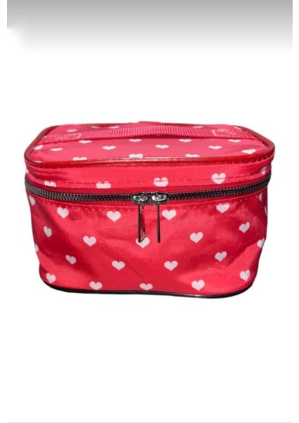 Şık ve Kullanışlı 2'li Makyaj Organizatörü Seyahat Kozmetik Çanta Seti modelleri