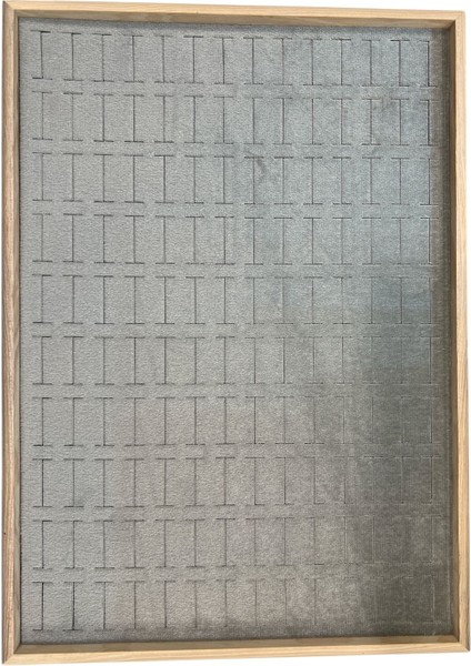 Gri Ahşap Yüzük ve Takı Düzeni, 34,5X24,5X2,5 Cm, Şık ve Işlevsel Tasarım fırsatları