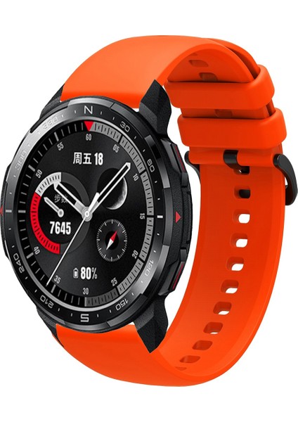 Honor Watch Gs Pro Uyumlu Kordon Yumuşak Dokulu Soft Renk Tokalı Silikon Kayış