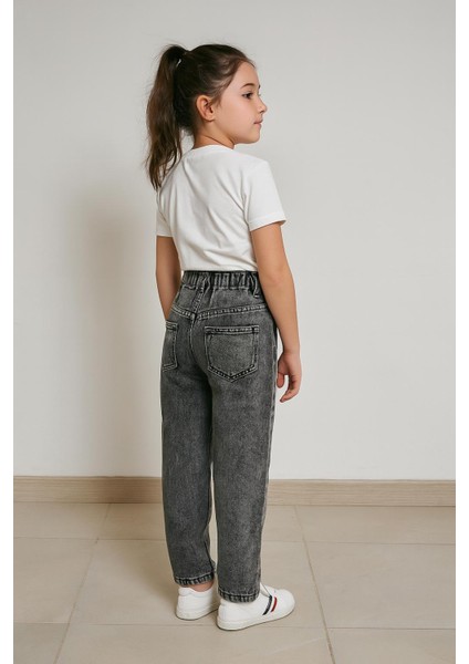 Yigit Butik Yan Dügmeli Kız Çocuk Jean Pantolon fiyatları