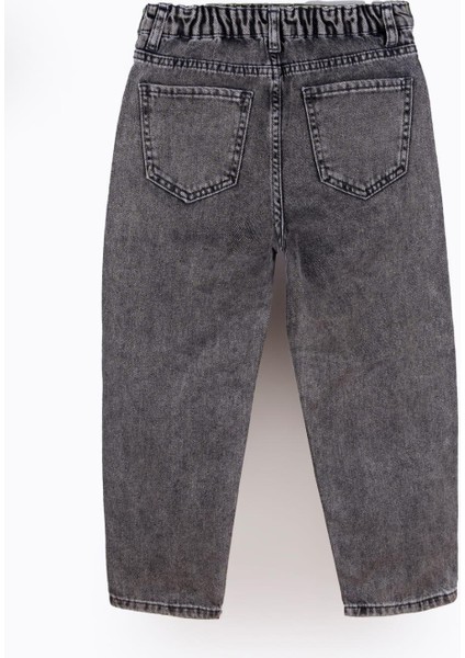 Yigit Butik Yan Dügmeli Kız Çocuk Jean Pantolon fırsatları