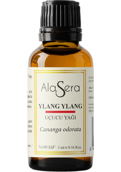 Ylang Ylang Yağı 5 Ml Saf