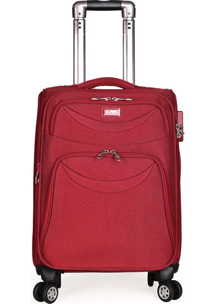 8104 Kabin Boy Kumaş Valiz – Hafif, 360° Döner Tekerlek & Şifreli Kilit