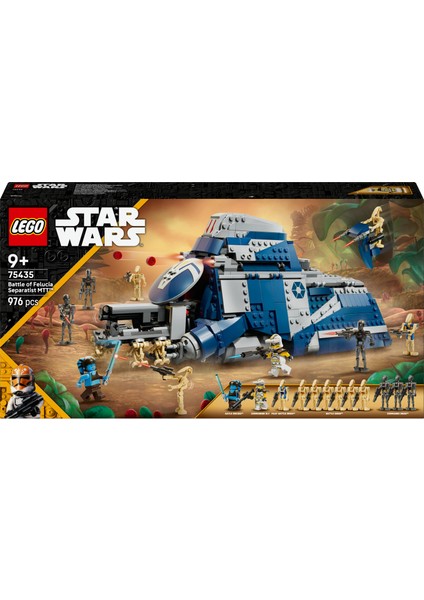® Star Wars Klon Savaşları Felucia Savaşı Ayrılıkçı Tng 75435 – 9 Yaş & Üzeri Çocuklar Için Oyuncak Yapım Seti (976 Parça) modelleri