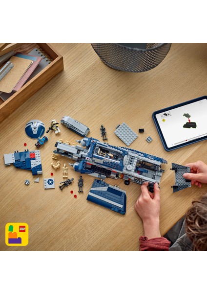 ® Star Wars Klon Savaşları Felucia Savaşı Ayrılıkçı Tng 75435 – 9 Yaş & Üzeri Çocuklar Için Oyuncak Yapım Seti (976 Parça)