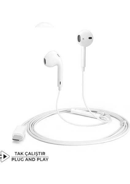 Honor 20S Uyumlu Tak Çalıştır Stero Type-C Kulaklık MT-A293