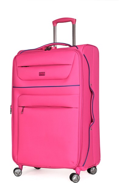 Büyük Boy Kumaş Valiz – Hafif, 360° Tekerlekli ve Şifreli Kilit Sistemli fiyatları