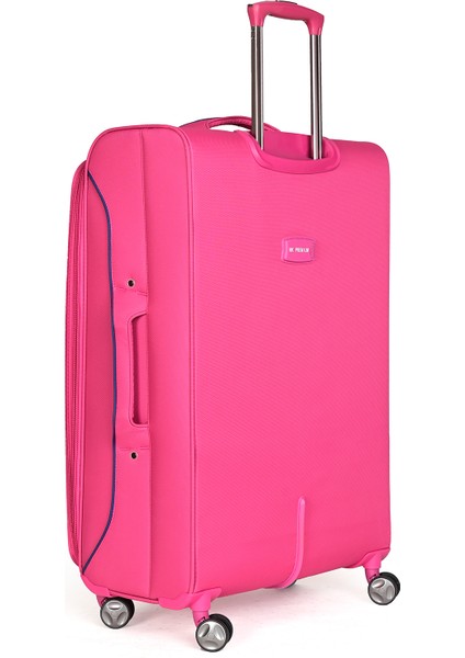 Büyük Boy Kumaş Valiz – Hafif, 360° Tekerlekli ve Şifreli Kilit Sistemli fırsatları