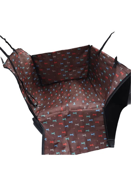 Köpek Araba Koltuğu Kapağı Katlanır Hamak Pet Taşıma Çantası Sepet Taşıma Kedi Kararlı Katlanabilir Seyahat Pet Köpek Araba Koltuğu (Yurt Dışından)