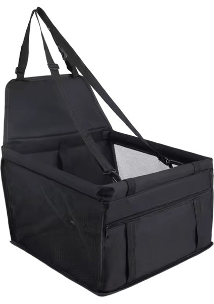 Köpek Araba Koltuğu Kapağı Katlanır Hamak Pet Taşıma Çantası Sepet Taşıma Kedi Kararlı Katlanabilir Seyahat Pet Köpek Araba Koltuğu (Yurt Dışından)