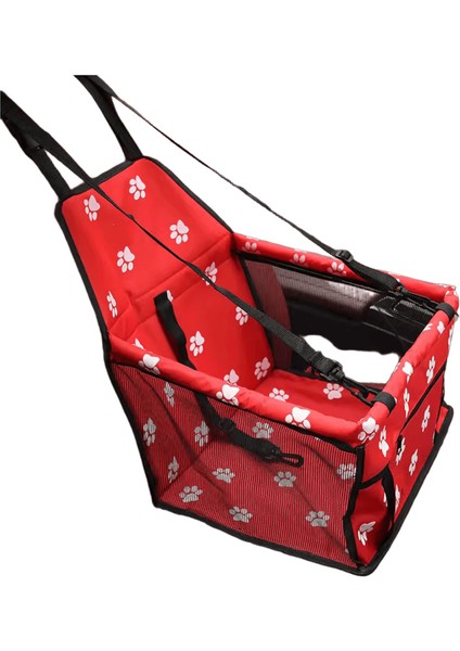 Köpek Araba Koltuğu Kapağı Katlanır Hamak Pet Taşıma Çantası Sepet Taşıma Kedi Kararlı Katlanabilir Seyahat Pet Köpek Araba Koltuğu (Yurt Dışından)