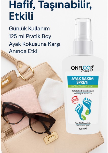 Ayak Koku Giderici Sprey 125 ml – Ferahlatıcı Bitki Özlü Ayak Bakımı indirimleri
