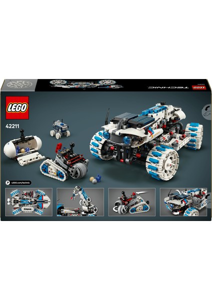 ® Technic Lunar Outpost Ay Gezgini Uzay Aracı 42211 - 10+ Stem Hayranı Çocuklar Için Yaratıcı Oyuncak Yapım Seti (1082 Parça) fırsatları