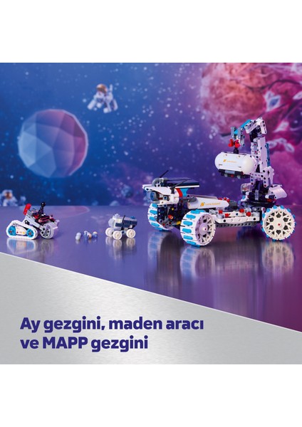 ® Technic Lunar Outpost Ay Gezgini Uzay Aracı 42211 - 10+ Stem Hayranı Çocuklar Için Yaratıcı Oyuncak Yapım Seti (1082 Parça)
