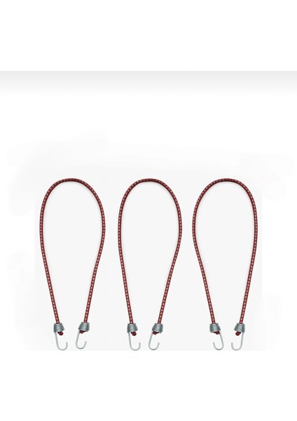 Kancalı Oto Araç Bagaj Lastiği Sabitleme Yük Taşıma Lastik 5 mm x 75 cm (3 Adet) modelleri