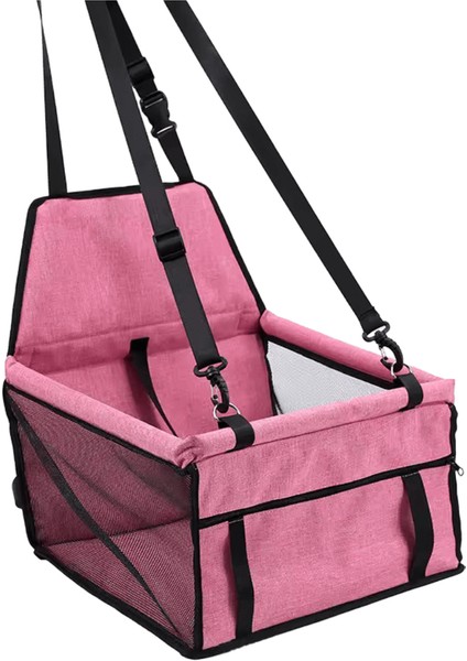 Köpek Araba Koltuğu Kapağı Katlanır Hamak Pet Taşıma Çantası Sepet Taşıma Kedi Kararlı Katlanabilir Seyahat Pet Köpek Araba Koltuğu (Yurt Dışından)