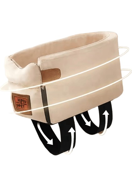 Köpek Araba Koltuğu Kapağı Katlanır Hamak Pet Taşıma Çantası Sepet Taşıma Kedi Kararlı Katlanabilir Seyahat Pet Köpek Araba Koltuğu (Yurt Dışından)