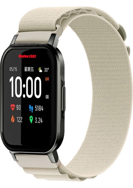 haylou LS02 ile Uyumlu Kordon Alpine Loop Döngü Spor Kayış