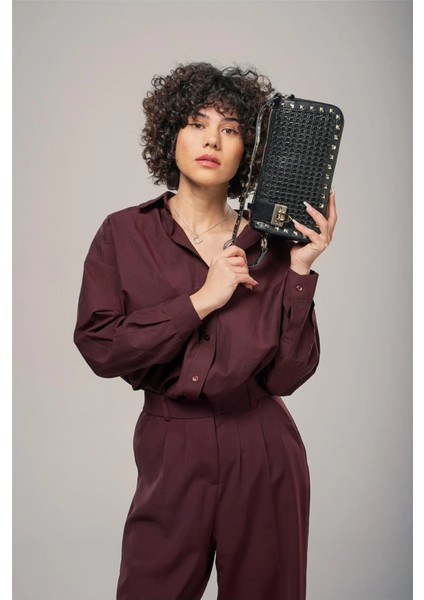 17961 Siyah Unisex El ve Omuz Çantası Ccs London fiyatları