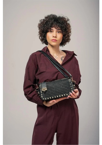 17961 Siyah Unisex El ve Omuz Çantası Ccs London modelleri