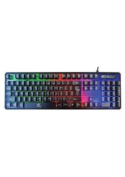 DKA010 KBL707 Mekanik Rgb Hisli Şeffaf Klavye