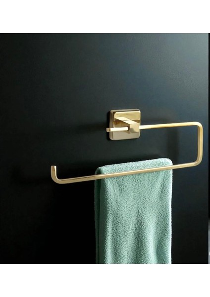 Gold Havluluk Pirinç Malzeme Parlak Altın Modern Tasarım Askılık fiyatları