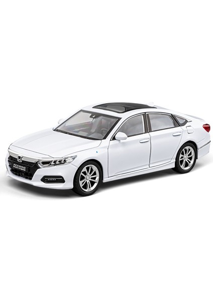1:24 Honda Accord Alaşım Modeli Ses ve Işık Araba Süsleme Oyuncak (Yurt Dışından)