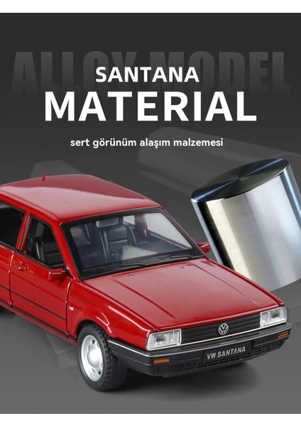 1:32 Alaşım Volkswagen Santana Model Oyuncak Araba (Yurt Dışından) fırsatları
