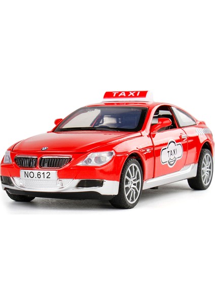1:32 Baoma M6 Alaşımlı Araba Modeli Taksi (Yurt Dışından)