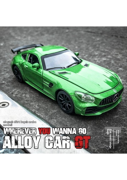 1:32 Mercedes Gt Alaşımlı Araba Modeli Spor Araba Oyuncak (Yurt Dışından) indirimleri