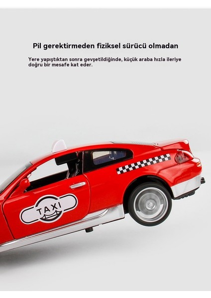 1:32 Baoma M6 Alaşımlı Araba Modeli Taksi (Yurt Dışından) indirimleri