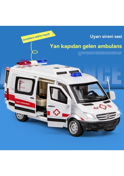 1:32 Ambulans Alaşım Model Oyuncak Araba (Yurt Dışından) fırsatları