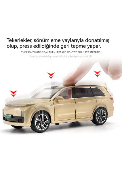 1:24 Ideal L9 Alaşımlı Araba Modeli (Yurt Dışından) fiyatları