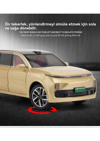 1:24 Ideal L9 Alaşımlı Araba Modeli (Yurt Dışından) fırsatları