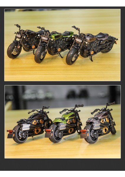 1:12 Harley Alaşımlı Motosiklet Modeli Oyuncak Araba (Yurt Dışından) fiyatları
