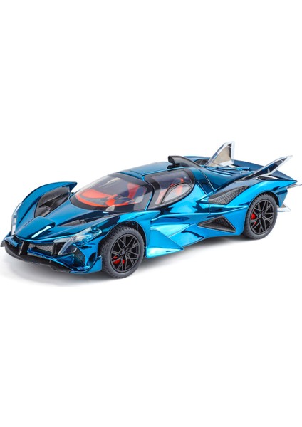 1:24 Apollo Evo Elektro Araba Modeli Ses ve Işık Erkek Süsleri (Yurt Dışından)